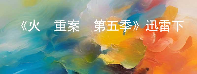 陳才富的網絡影視資源,《火線重案組第五季》迅雷下載/在線觀看-犯罪歷史-美劇天堂